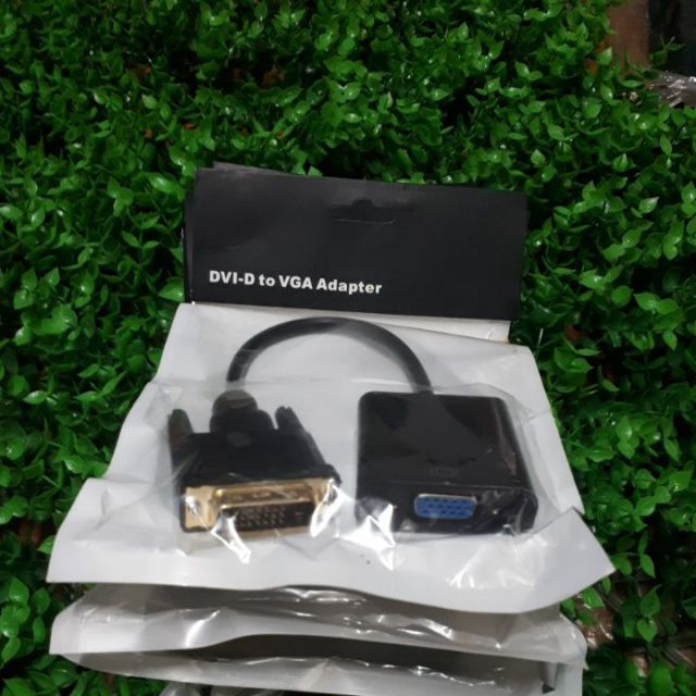 Combo 10 Dây Cáp Đầu Chuyển Đổi dvi 24+1 sang vga có chipset