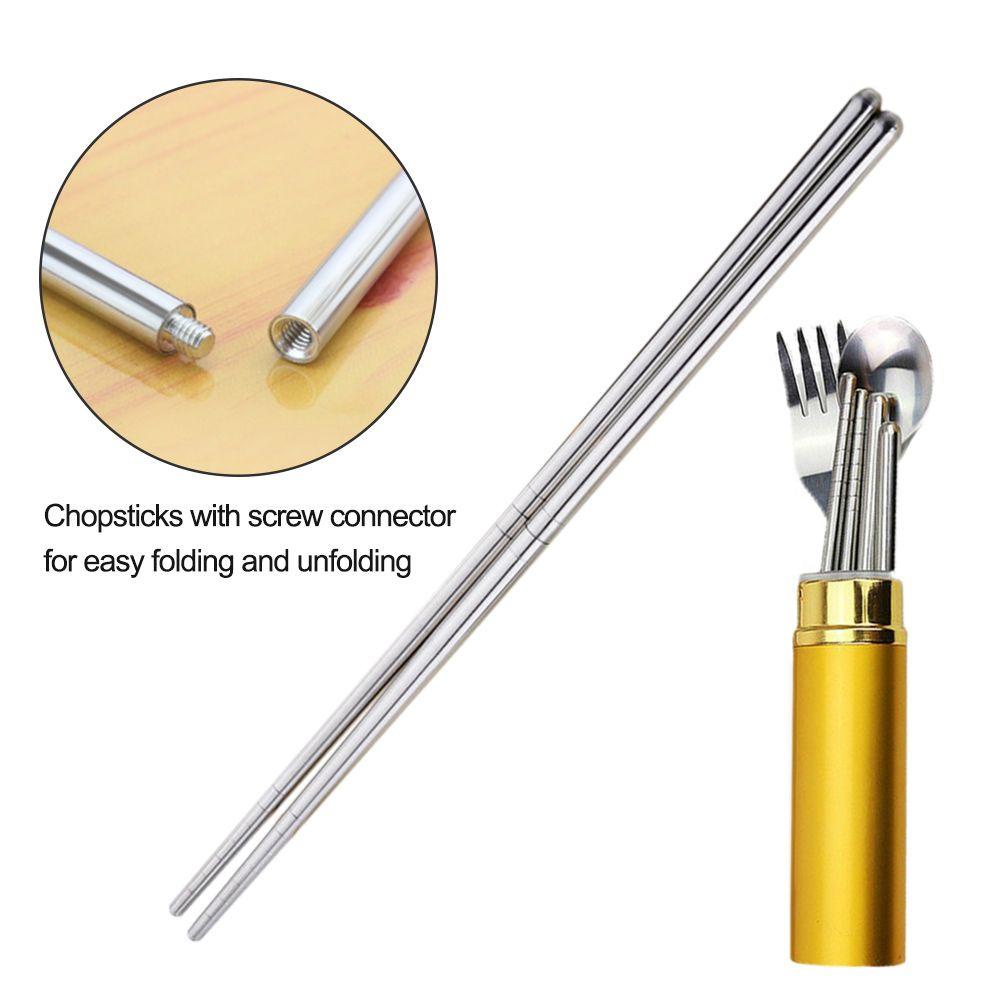 Bộ Dụng Cụ Ăn Uống 1 Món Thiết Kế Gấp Gọn Tiện Dụng