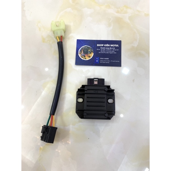 Combo Sạc Suzuki GD HCE + Bộ Dây Chính Hãng Gắn Xe Độ Đèn