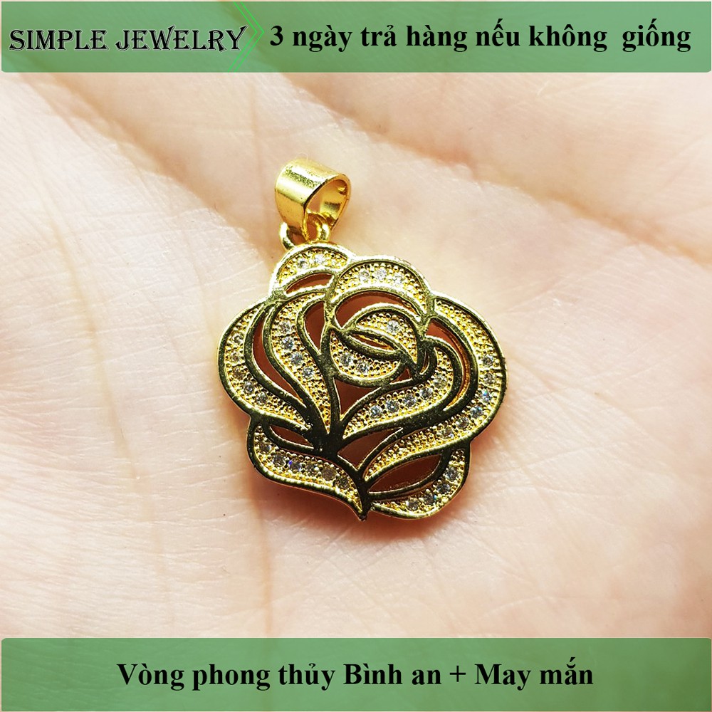 Charm bạc đính đá long lanh cực sang trọng, dùng để mix vòng đeo tay, đeo cổ