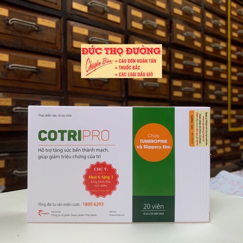 Cotripro - Viên Uống Hỗ Trợ Bệnh Trĩ