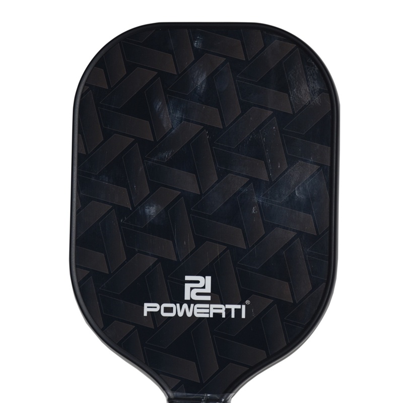 Powerti Vợt Bóng Pickleball Bằng Sợi Carbon Khối Lượng Nhẹ Hình Tổ Ong Xoay