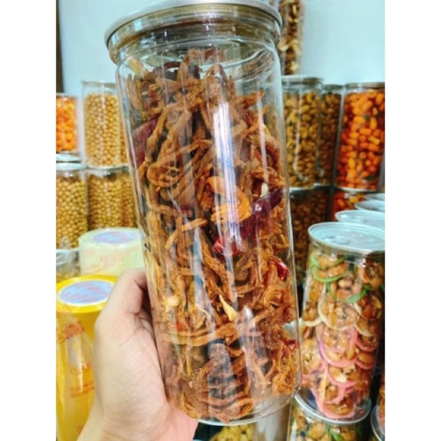 [Mã 156FMCGSALE hoàn 8% đơn 500K] LON PET KHÔ HEO CHÁY TỎI🌶300g | BigBuy360 - bigbuy360.vn