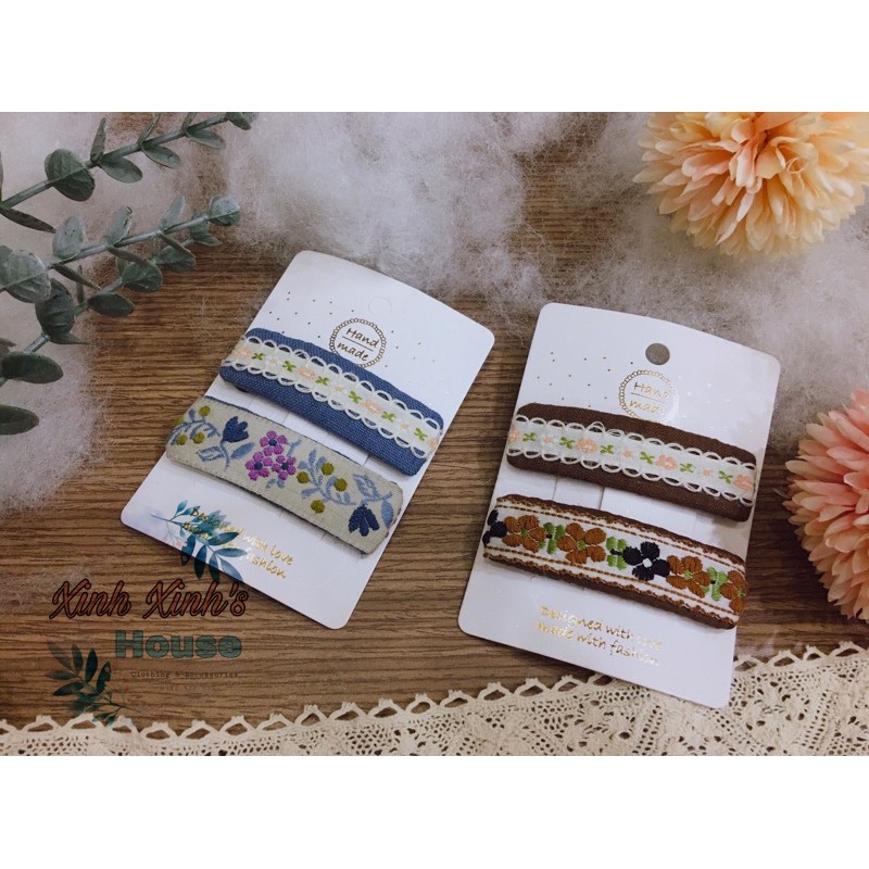 Kẹp Ruy băng handmade vintage