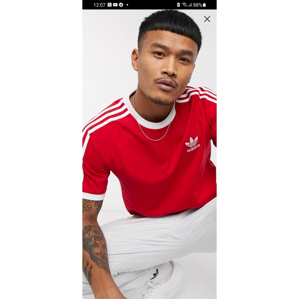 Áo Phông Nữ Adidas 3 Lá Đỏ Áo Thun Nam Unisex Thời Trang Local Brand Cặp Đôi VNXK Dư Xịn Thể Thao Cotton 100% Cổ Tròn