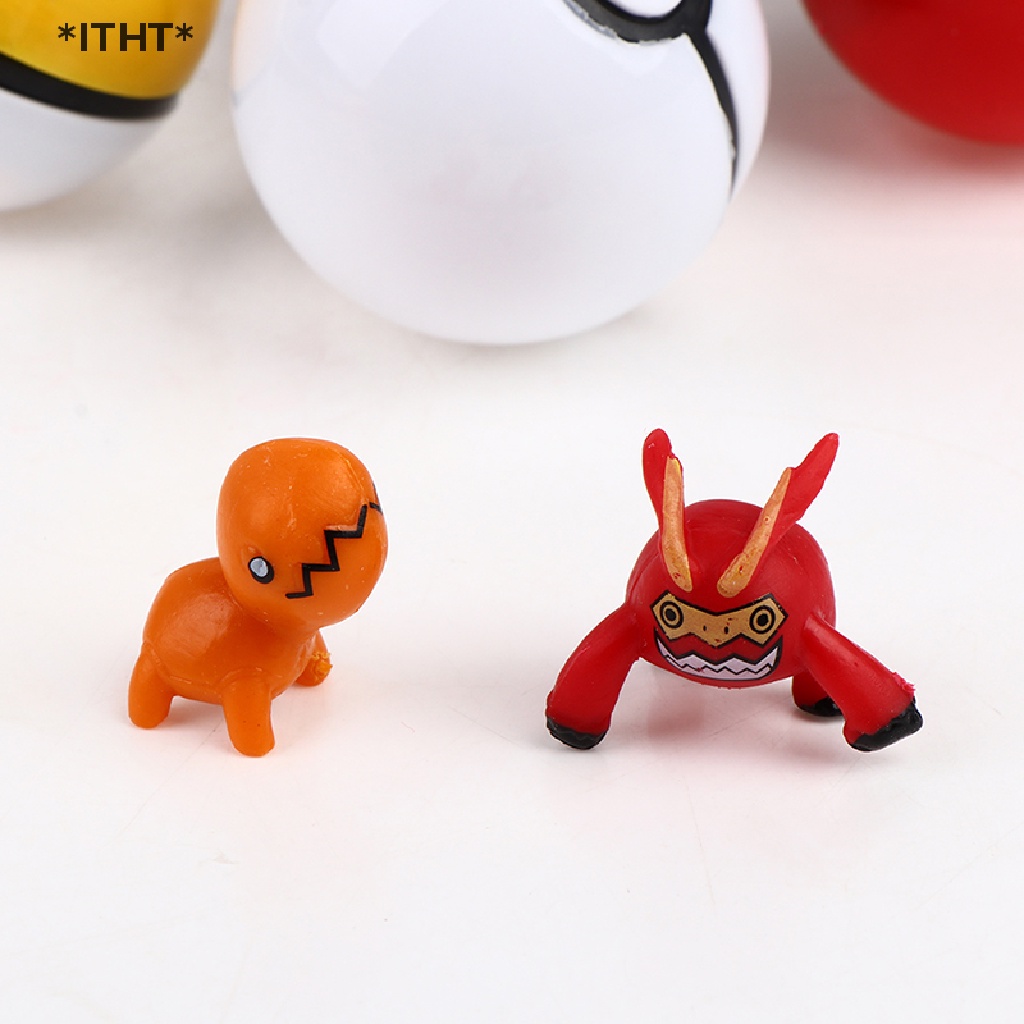 Set 12 Mô Hình Quả Bóng Pokemon Nhật Bản Dễ Thương
