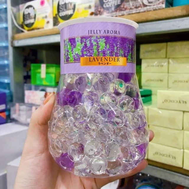 Sáp Thơm Phòng Hạt Pha Lê Blue 350g (Có Đèn LED đổi màu)- Khử Mùi-Trang Trí Phòng