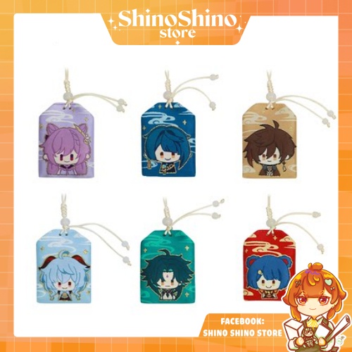 Móc omamori genshin impact official chủ đề nhân vật Liyue chính hãng