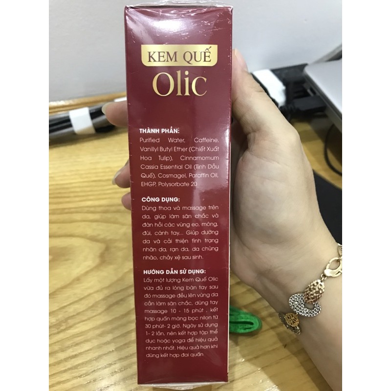 Gel tan mỡ olic( kem quế olic )bao hàng chính hảng cty tuyển sỉ | BigBuy360 - bigbuy360.vn