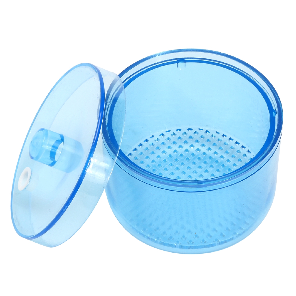 Plastic Dental Autoclavable Sterilize Box Soak Disinfection Cup Net Basket Case