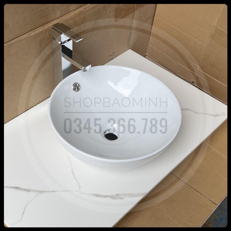 Chậu rửa mặt - Lavabo bát đặt bàn size nhỏ