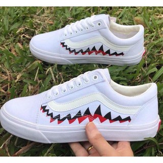 [F⚡️ASH SALE] VANS cá mập trắng