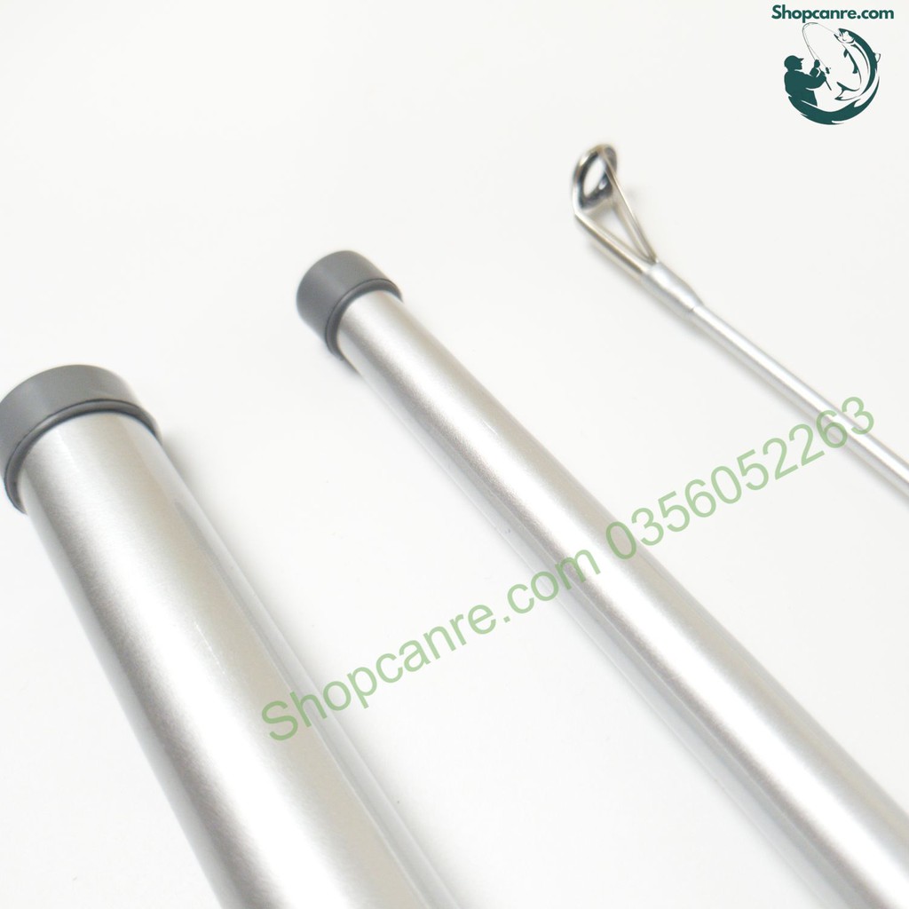 Cần câu cá 3 khúc shimano Spinpower bạc 425 BX AX