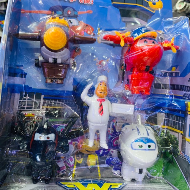 Bộ 4 nhân vật đội bay siêu đẳng - đồ chơi nhân vật