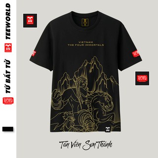 Áo thun Teeworld [Tứ Bất Tử] Tản Viên Sơn Thánh - Sơn Tinh Nam Nữ Form Rộng Unisex