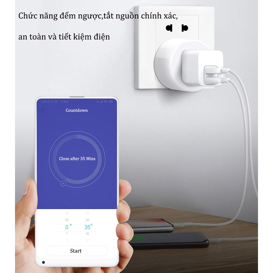 Ổ cắm thông minh điều khiển qua Wifi Bluetooth Xiaomi Mijia Gen 2 Xiaomi Gosund CP1 | BigBuy360 - bigbuy360.vn