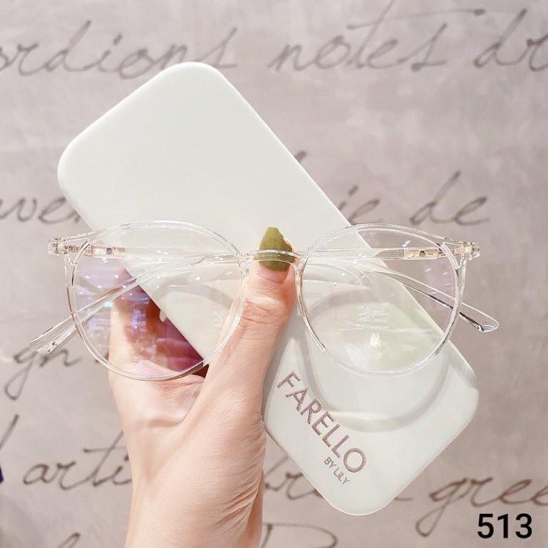Gọng Kính Cận Tròn Nhựa Dẻo Hàn L513 - Gọng Kính Mắt Tròn Thời Trang | BigBuy360 - bigbuy360.vn