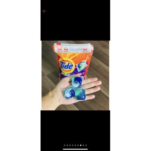 viên giặt Tide pods 168 viên riêng bán lẻ bịch 42 viên