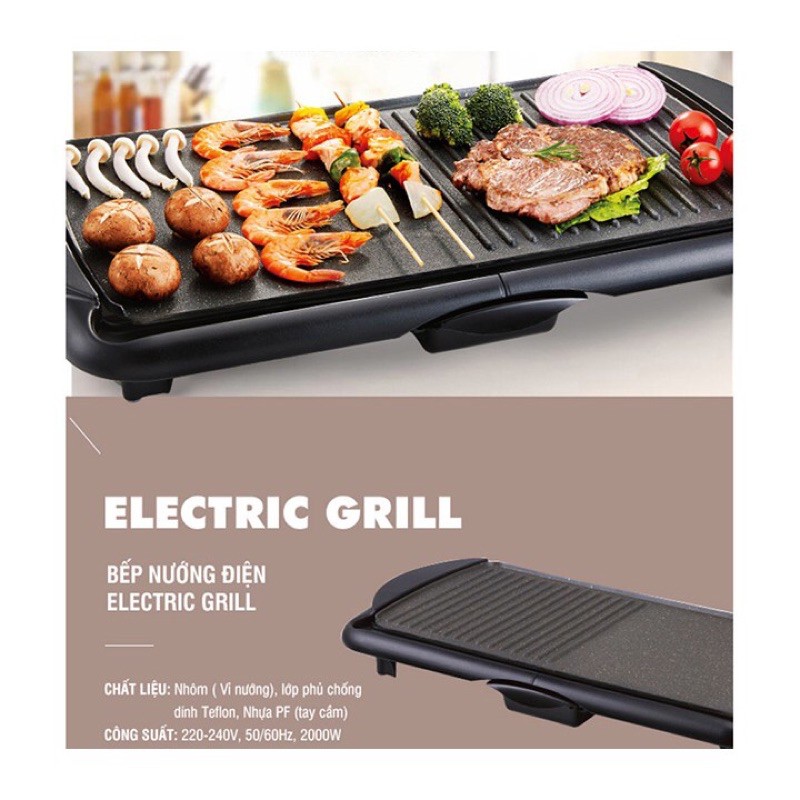 Bếp Nướng Điện Lock&amp;Lock Electric Grill