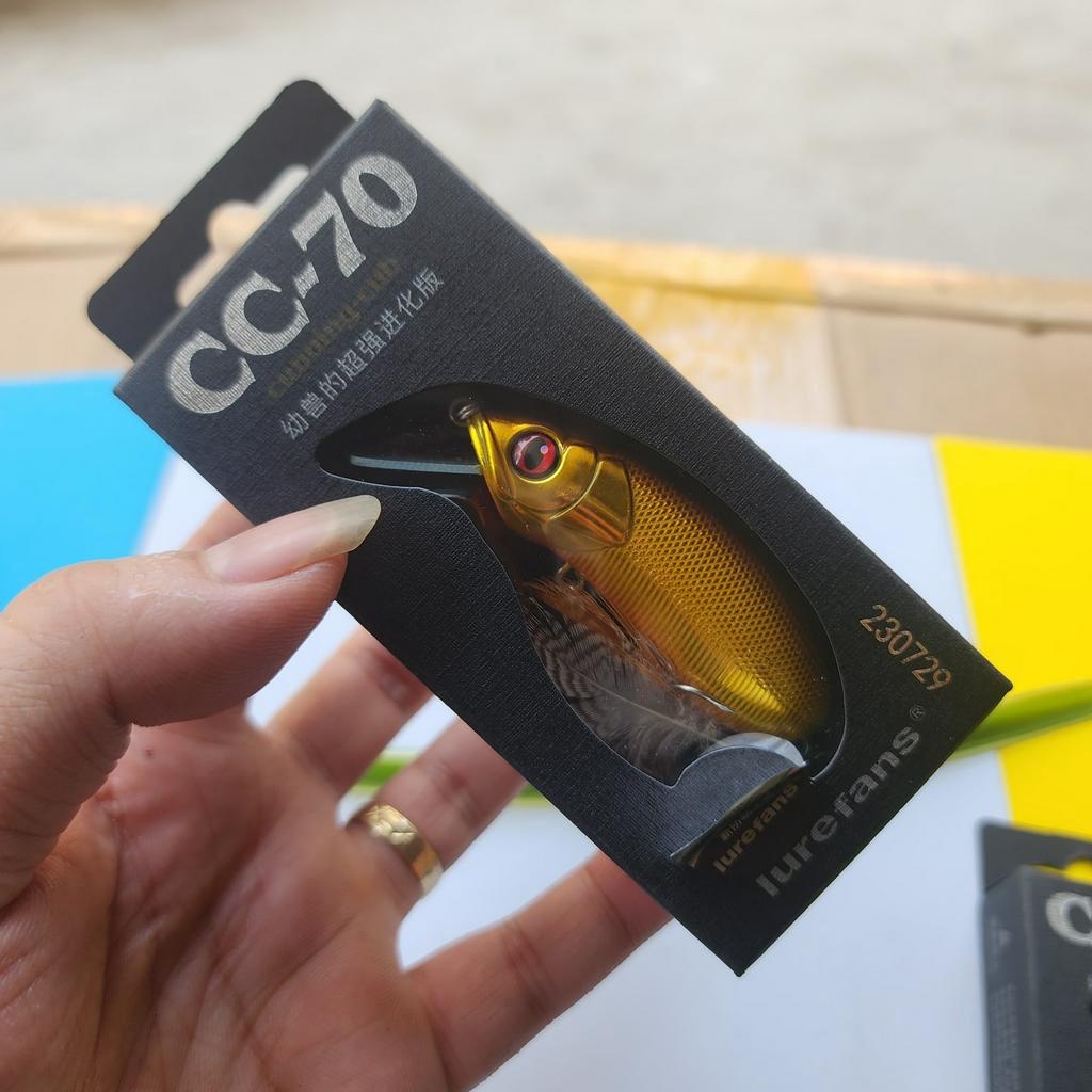 MỒI GIẢ CÂU LURE CAO CẤP CC70 Chính Hãng LureFans