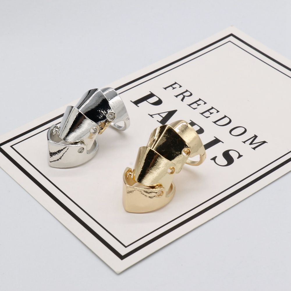 Nhẫn đeo khớp ngón tay bằng hợp kim phong cách Hàn Quốc retro dành cho nam và nữ