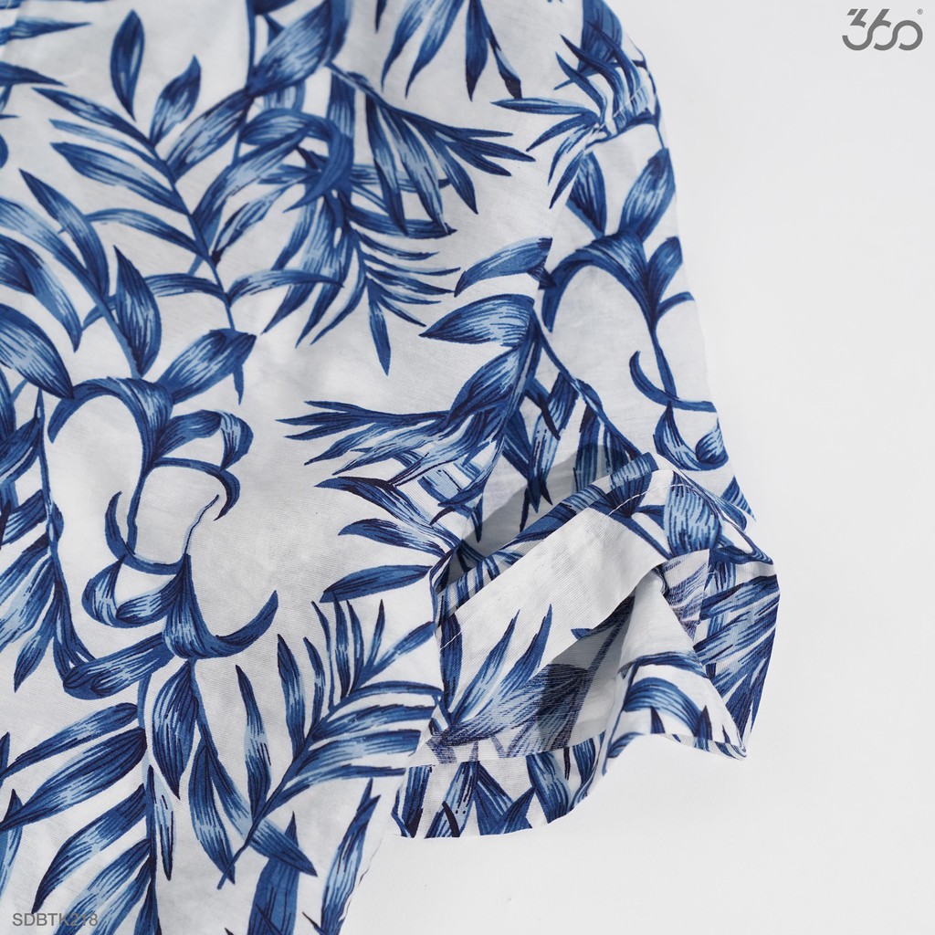 Áo sơ mi nam 360 BOUTIQUE ngắn tay họa tiết - SDBTK218-5 | BigBuy360 - bigbuy360.vn