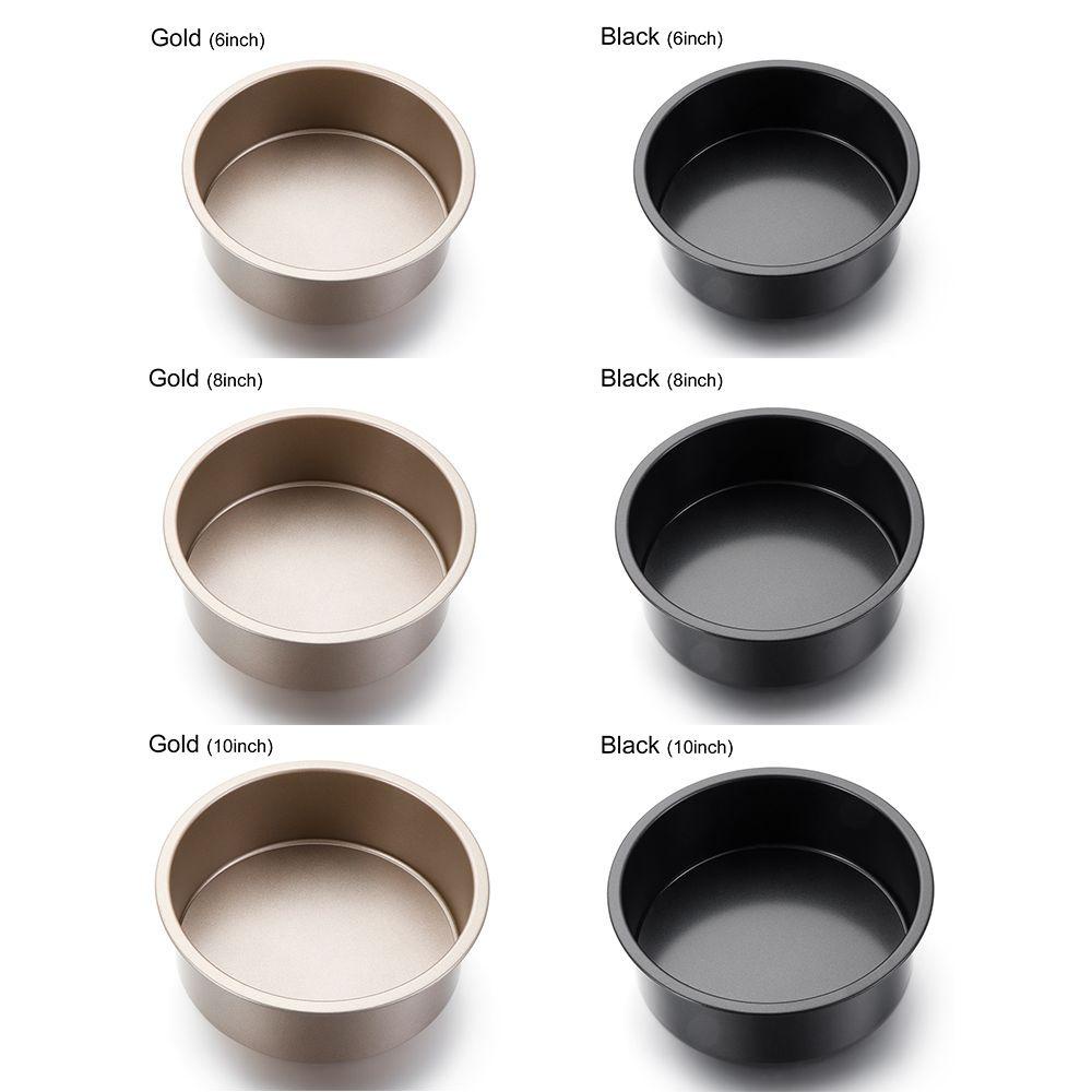 Conopery CONOPERY Khuôn Làm Bánh Pudding Bằng Thiếc Chống Dính Kích Thước 6 / 8 / 10inch Tiện Dụng Cho Nhà Bếp