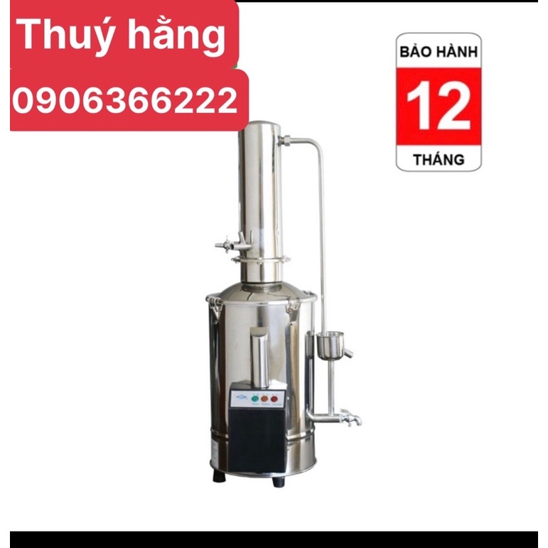 Bình chưng nước cất 1pha và 3pha phục vụ cho pha tinh chăn nuôi và thí nghiệm 5lit/giờ