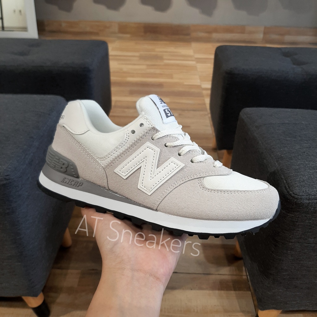 Giày New Balance 574 xám trắng