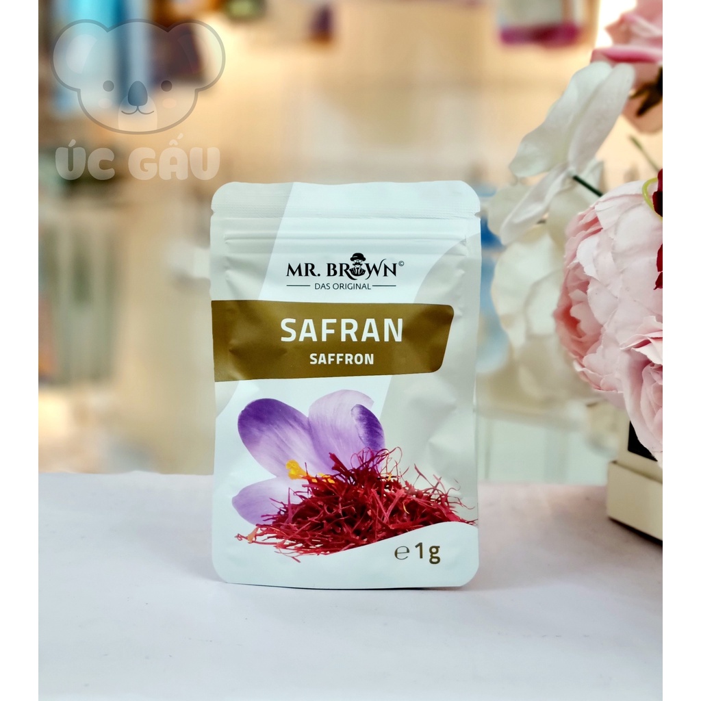 Saffron nhụy hoa nghệ tây Đức 1g