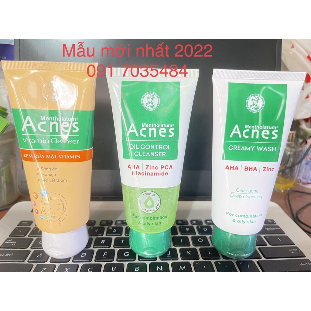 Sửa rửa mặt Acnes 100g