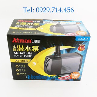 Bơm Bể Cá Atman 106s Hiệu Năng Cao