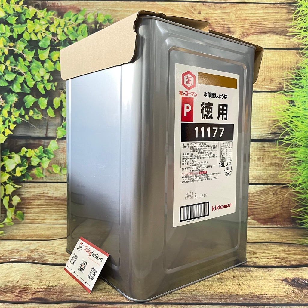 Nước tương màu đậm Koikuchi {Kikkoman} 18L