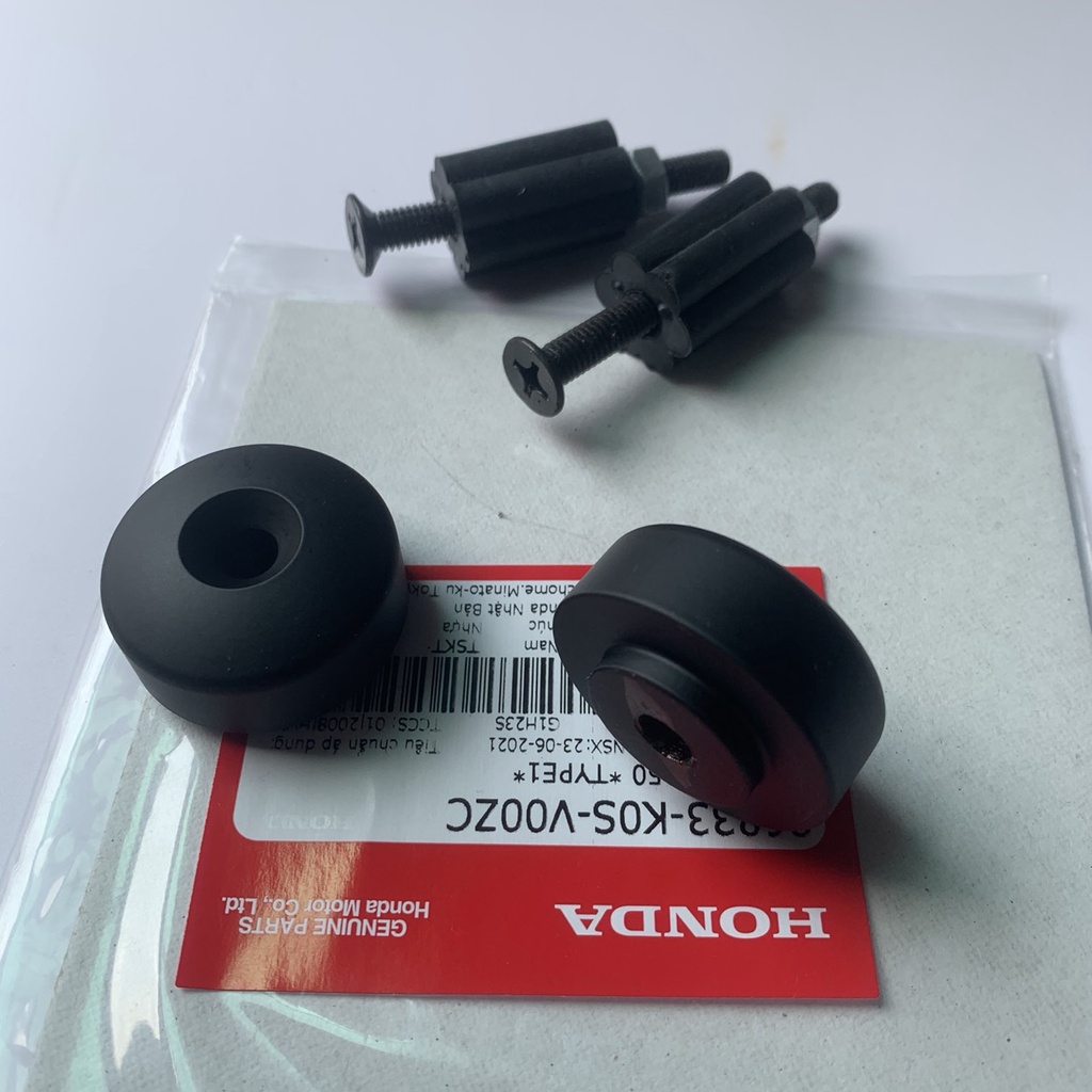 Đôi Gù SH Mode Đen Honda Chính Hãng Full phụ Kiện ốc và cục căn gắn cho nhiều loại xe