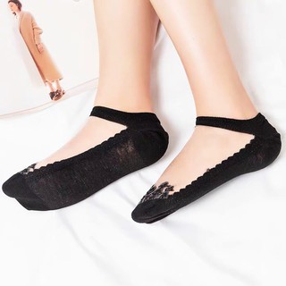 Combo 5 Đôi Tất Hoa Cúc Ren