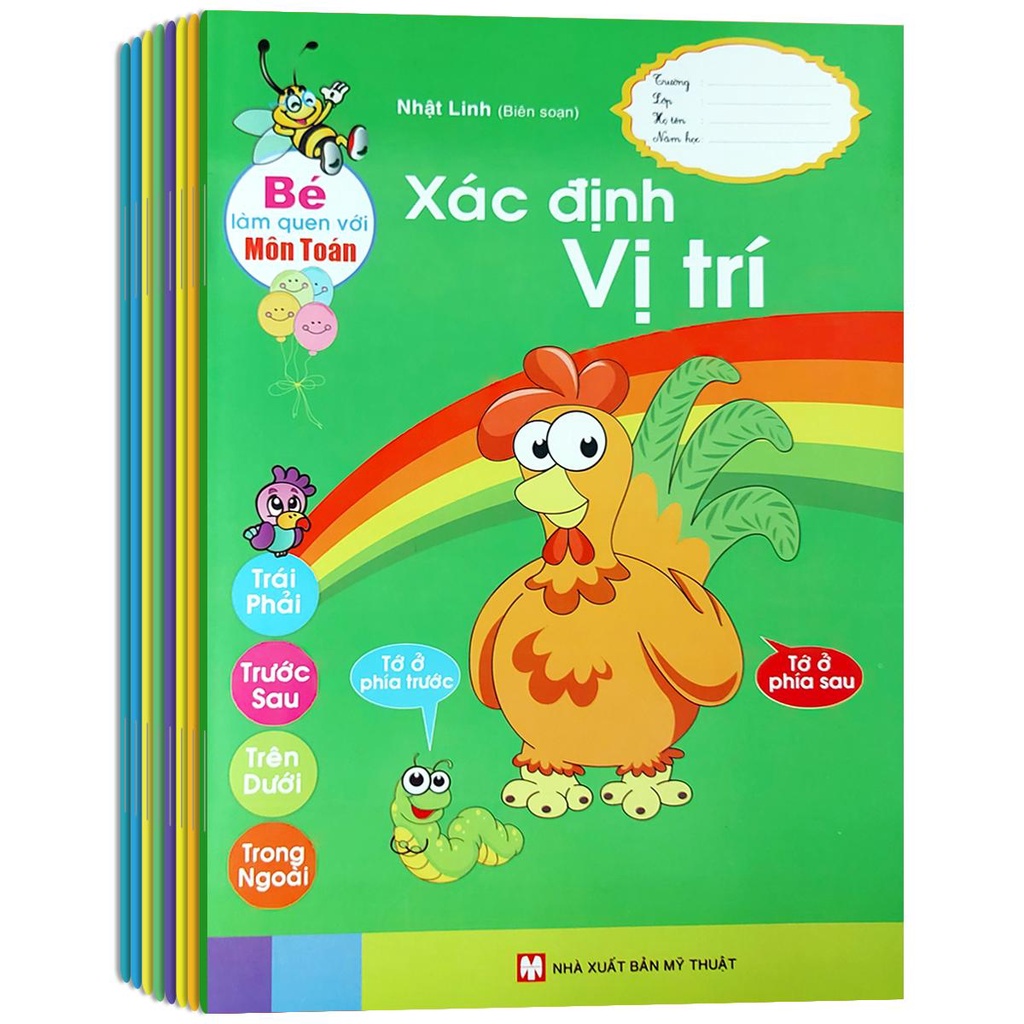 Sách - Bé Làm Quen Với Môn Toán (dành cho trẻ từ 3 đến 6 tuổi) - Lẻ tùy chọn