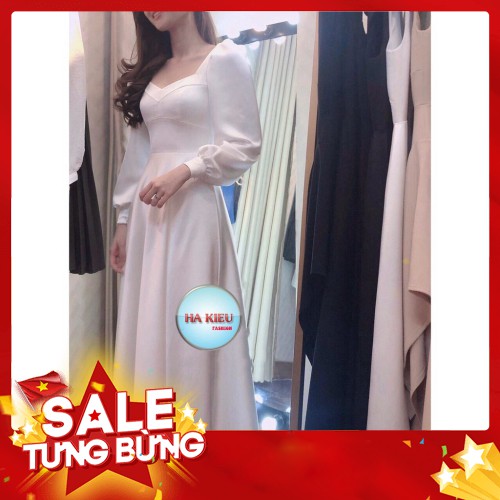 -HÀNG NHẬP KHẨU Đầm công chúa thiết kế💖Hàng cao cấp💖maxi trắng dài tay siêu đẹp MSP035 Liên hệ mua hàng 084.209.1989