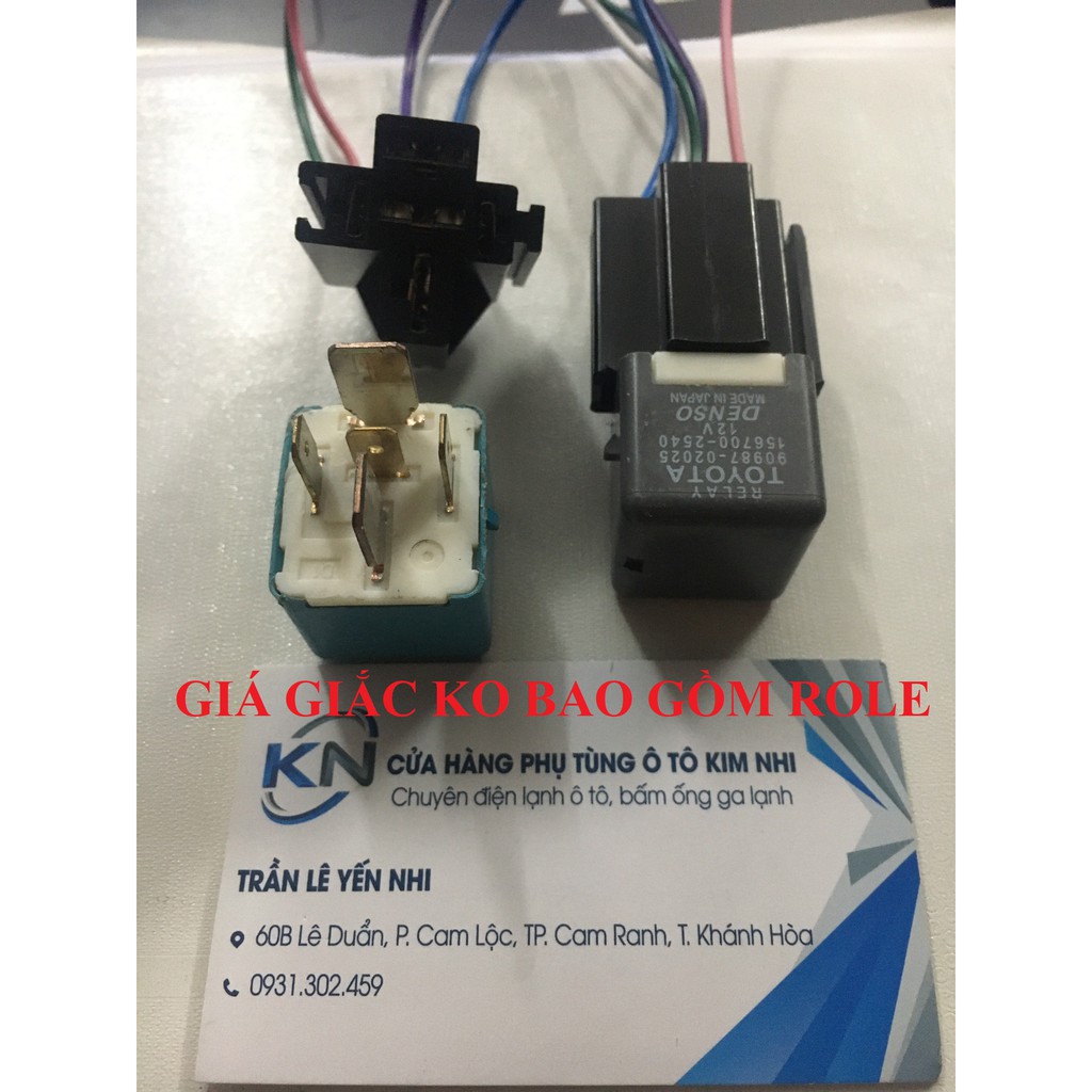 RELAY (ROLE) 5 chân 12V Denso Trung Quốc hàng bãi