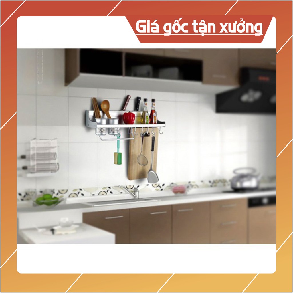 Kệ bếp gia vị có khe cắm dao KAILANG 51cm