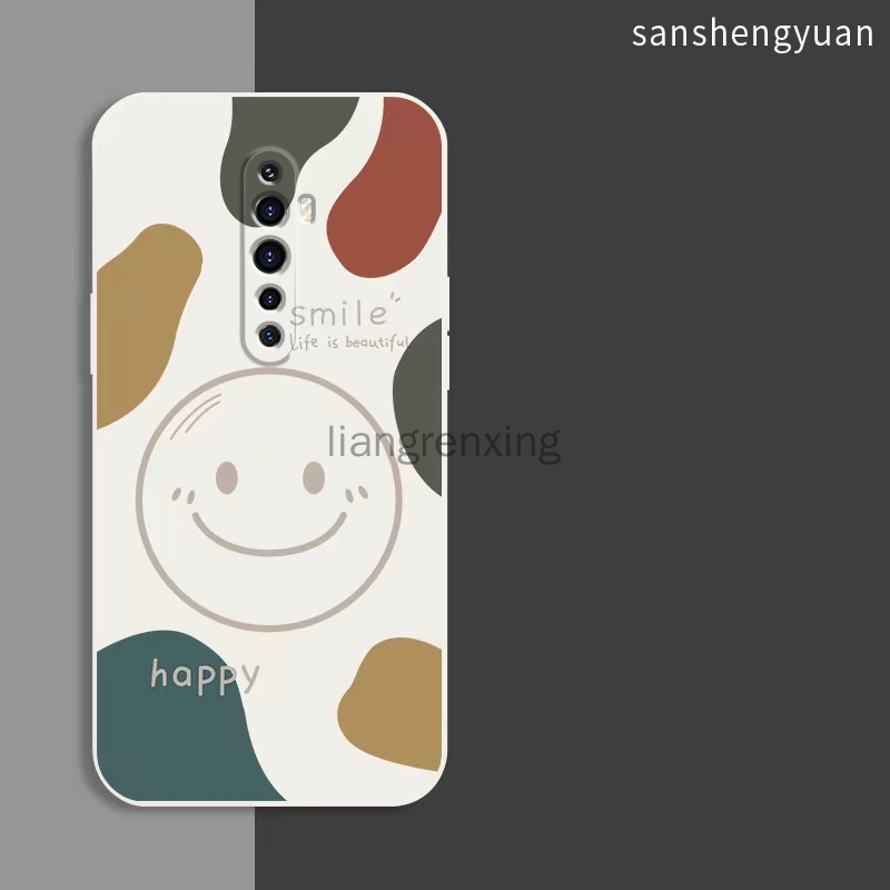 Ốp Điện Thoại Silicone Mềm Màu Trơn Cho oppo reno 2F oppo reno 2 oppo reno2 F