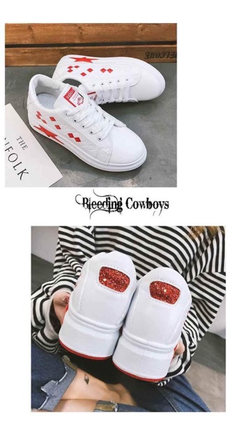 GIÀY SNEAKER NỮ ĐẾ ĐỘN HOT-TREND 2018 – CỰC CÁ TÍNH – SÀNH ĐIỆU