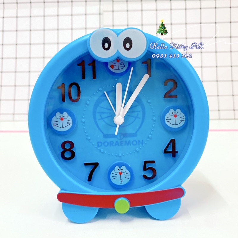 Đồng hồ báo thức Helo Kitty - Doremon Doraemon