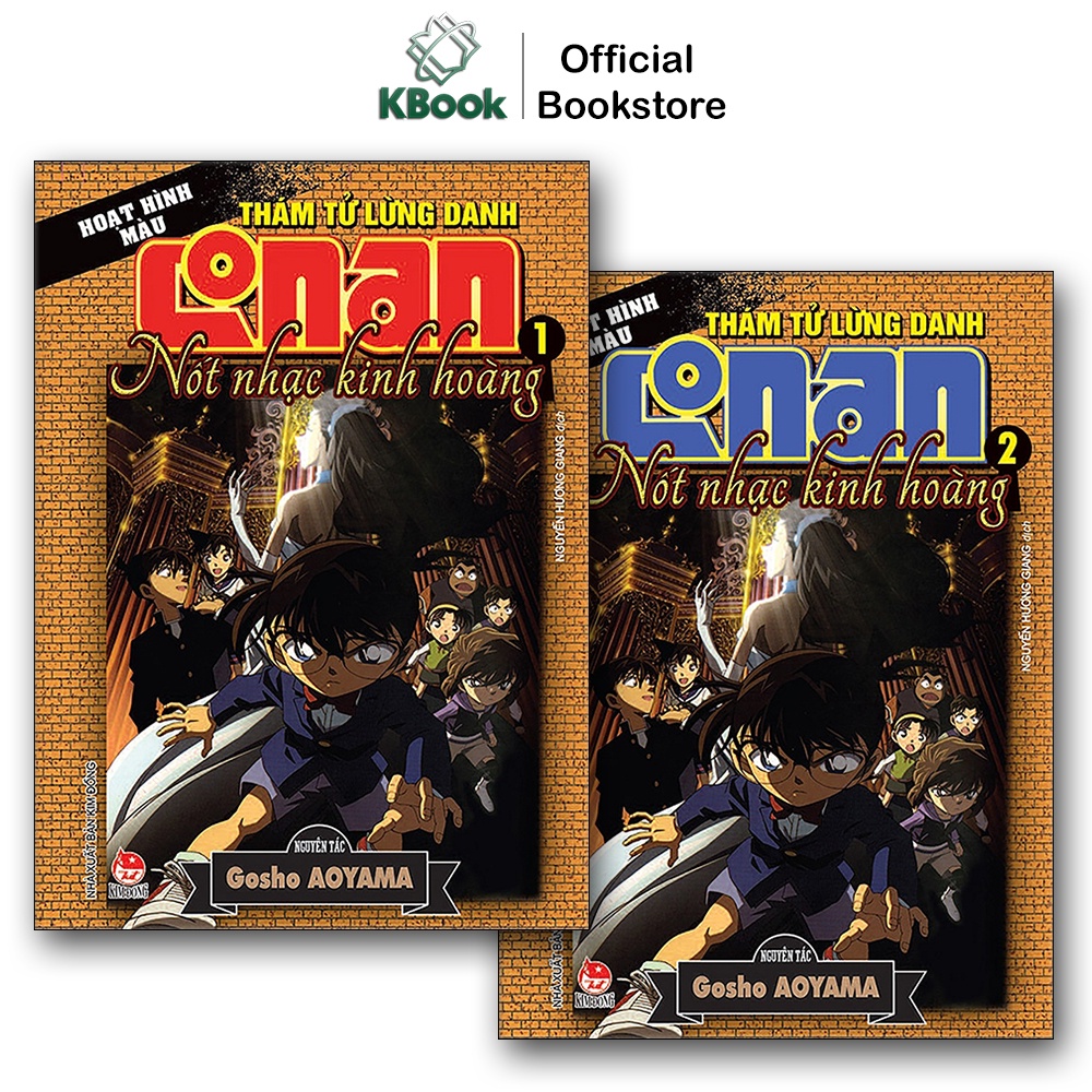 Truyện Tranh - Conan màu: Nốt nhạc kinh hoàng