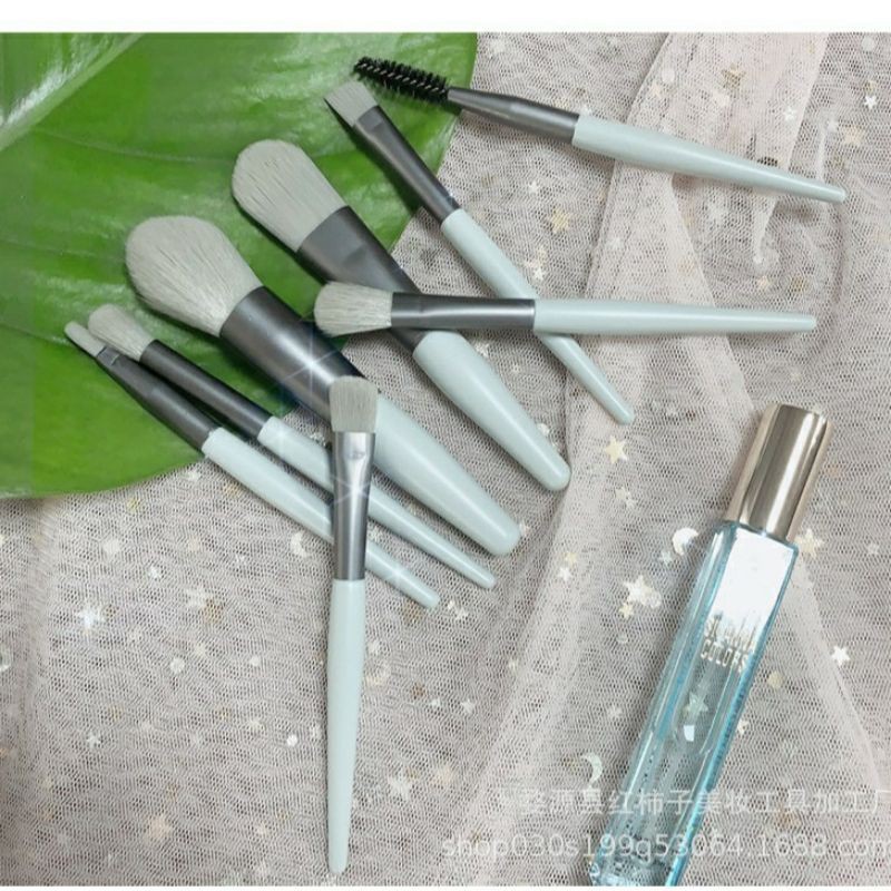 Full Bộ Cọ Gốm 8 Cây Tặng Kèm Túi Zip Vintage | BigBuy360 - bigbuy360.vn