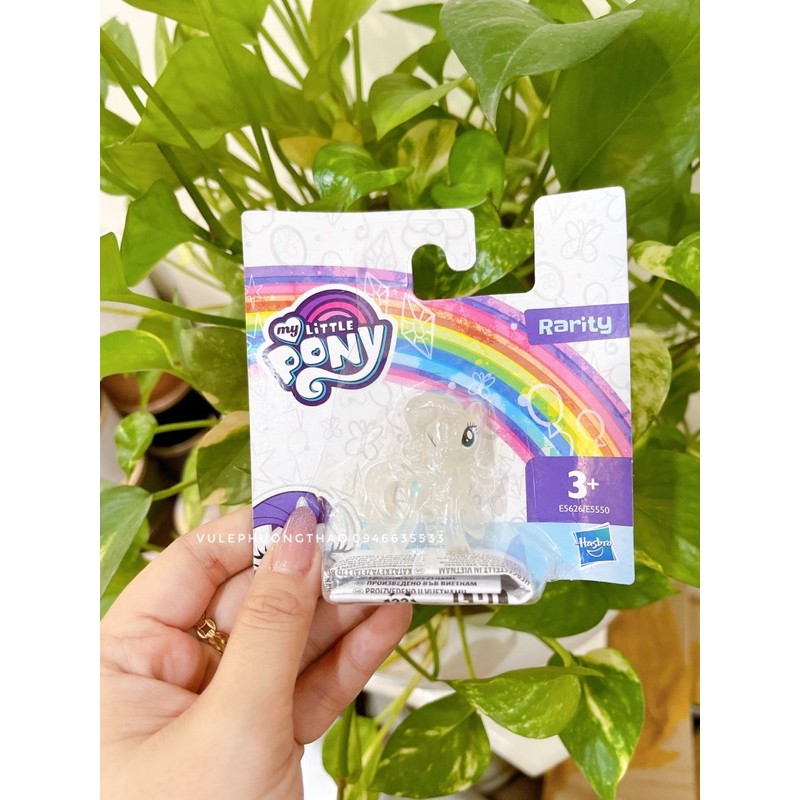 Set 4 ngựa Pony phát sáng dưới đèn Flash