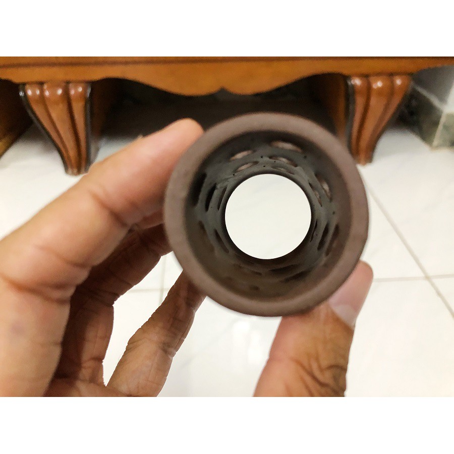 ỐNG GỐM TRANG TRÍ BỂ CÁ CHO TÔM TÉP 8x4cm