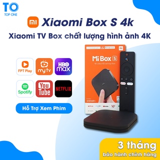 Mua Android Tivi Box Xiaomi Mibox S 4K bản Quốc tế. Tế Tiếng Việt tìm kiếm giọng nói - Hàng chính hãng