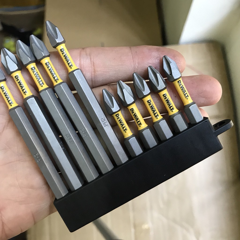 10 Mũi Vít Dewalt Hàng Nhập Mỹ Ph2 chính hãng
