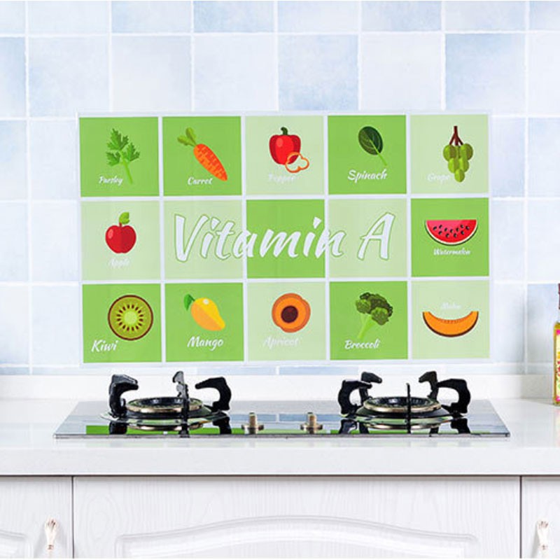 Giấy Dán Tường Nhà Bếp Chống Dầu Mỡ Giấy Dán Tường Chống Thấm Nước