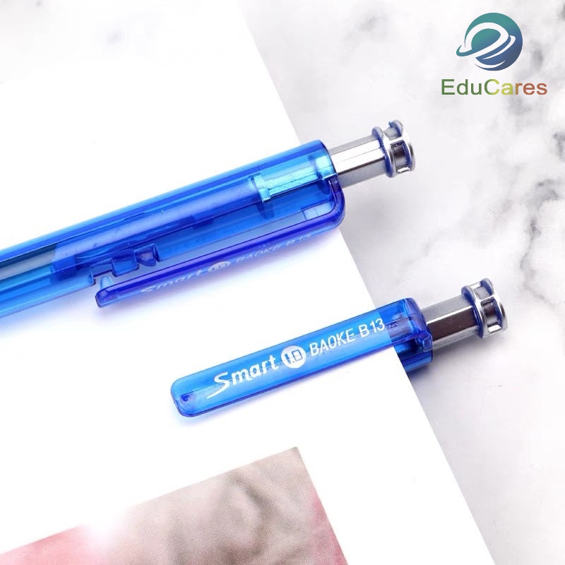 Bút bi BAOKE Smart B13 ngòi 1.0mm - Nắp bấm tiện lợi